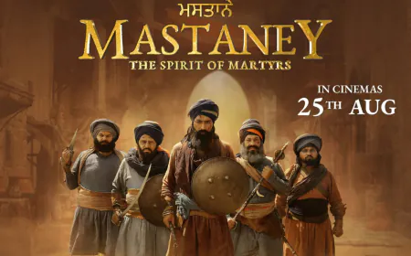 Breaking New Ground: Mastaney, Upcoming Punjabi Film, Set to Premiere Trailer in Theatres! The movie 'Mastaney' will be released on 25 August 2023