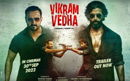 Hrithik Roshan & Saif Ali Khan starrer Vikram Vedha’s trailer launched