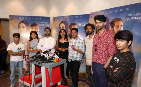 Anjali Patil and Sharib Hashmi starrer film 'Malhar' poster launched, to be released in Hindi and Marathi on May 31