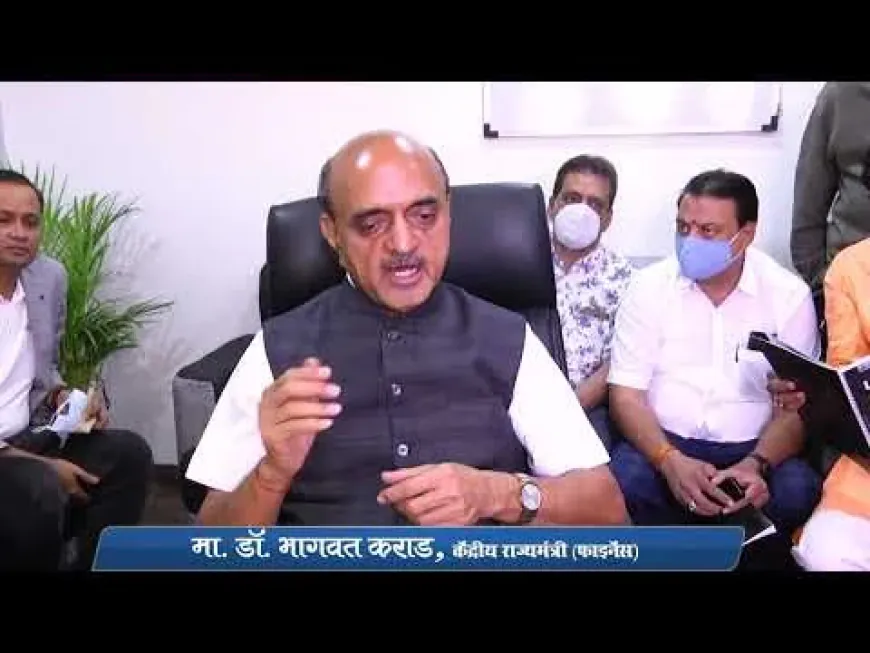Madhavbaug’s book ‘Live without Diabetes’ launched by Hon. Finance Minister (State) Dr. Bhagwat Karad
