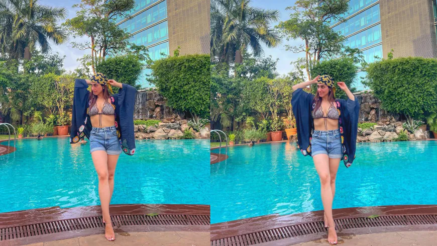 Style Diva Delbar Arya's Viral Bikini Top Snap: Actress Unveils Exclusive Styling Secrets