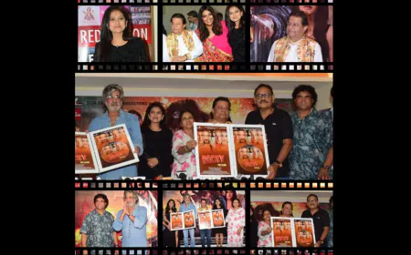 Padma Shri Anup.Jalota launches Star Angel Film Productions’ Rocky – The Slave music on Red Ribbon