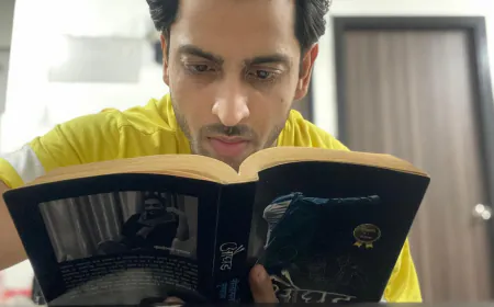 I am in love with reading books: Prince Dhiman  