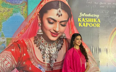 Grand Curtain Raiser Launch of Actress Kashika Kapoor's Debut Film, Ayushmati Geeta Matric Pass, Unveiled by Super 30 Founder Anand Kumar