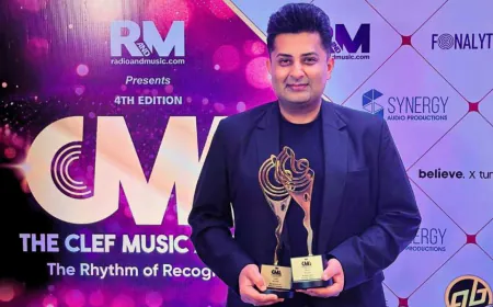 Soulful singer Sumeet Tappoo wins two prestigious CLEF Awards