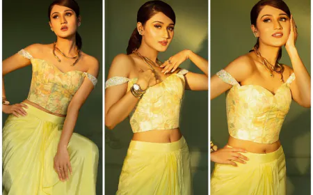 Producer - Actress Arushi Nishank is Turning Heads with Her Dazzling Sunshine Look: A New Fashion Statement to Watch Out For!
