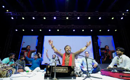 Parul University Hosts X Freshers Fest with Kirtidan Gadhavi, Sunidhi Chauhan and Badshah