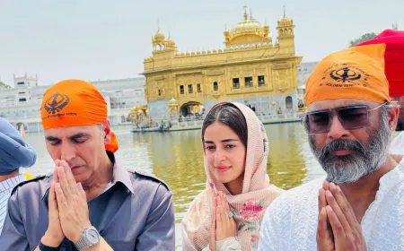 From Battlefields to Holy Grounds: Kesari Chapter 2 Trailer Debuts, Cast Visits Amritsar