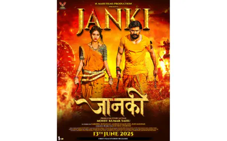 Poster Out 'JANKI Part-1': Big Mass Action Entertainer Set for Grand Release on June 13, 2025