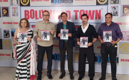 Bollywood Town Magazine Marks a Decade of Industry Influence