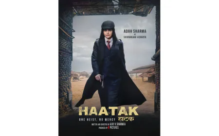 After Blockbuster The Kerala Story, Adah Sharma’s Poster from Crime Thriller Haatak Unveiled