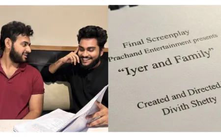 Prachand Entertainment Announces Iyer & Family, Signalling a Major Push Into Web Originals