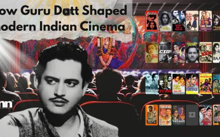 How Guru Dutt Shaped Modern Indian Cinema