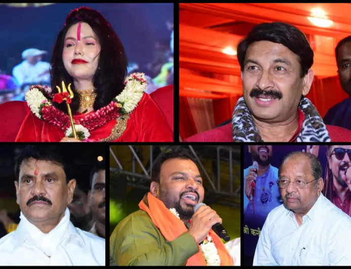 A Divine Celebration: Bhajan Jamming and Radhe Maa Janam Utsav with Manoj Tiwari and Kanhaiya Mittal