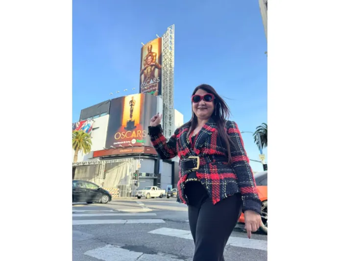 First Gujarati Woman Producer Chanda Patel Represents WIFPA at Oscars 2026, Promotes Film Tera Mera Nata