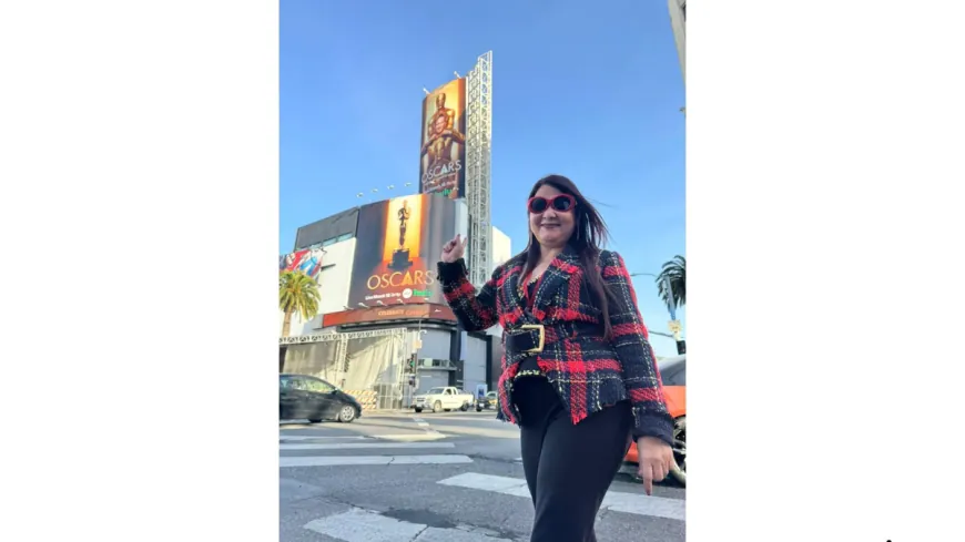First Gujarati Woman Producer Chanda Patel Represents WIFPA at Oscars 2026, Promotes Film Tera Mera Nata