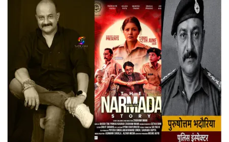 Actor Sharad Singh will be seen playing a powerful police officer in “The Narmada Story”