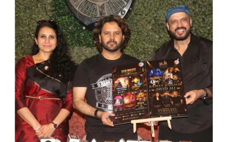 SUR Music Announces New 3-Song Collaboration Featuring Rajeev Mahavir and Javed Ali