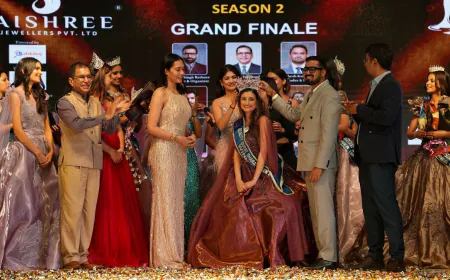 Rishika Chaudhary Crowned as Beauty Quest Bharat Season 2 Grand Finale Lights Up Jaipur