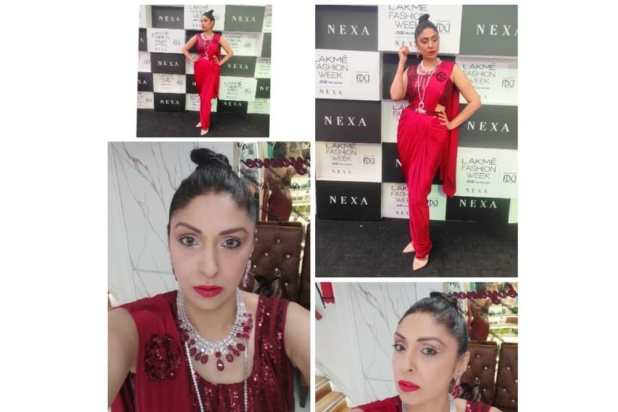 Pooja Misra shows who is the real royalty on the last day of "Lakme Fashion Week ..."
